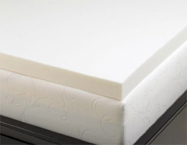 memory foam solutions mattress topper allsleep 3 inch